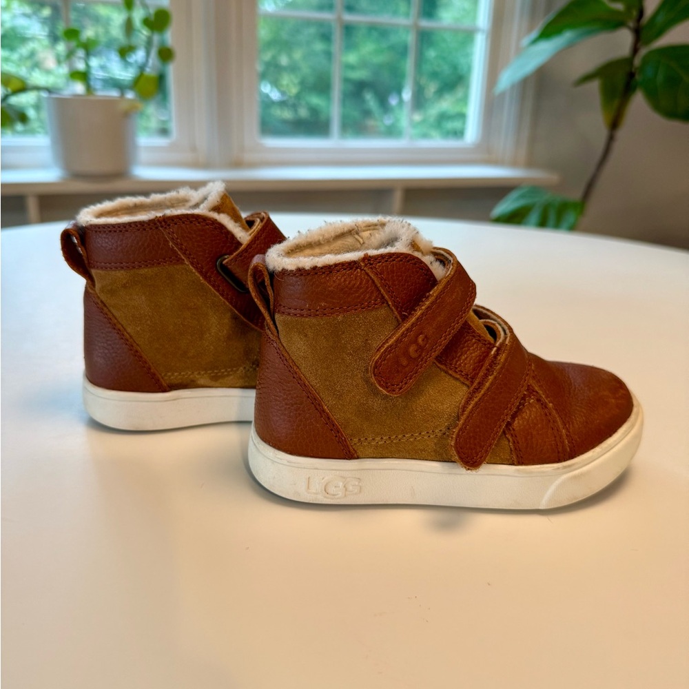 UGG Kids Tan and Brown Boots